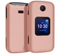 Griglia Trama Rigida Custodia Cover a Conchiglia per Alcatel Go Flip 4,Tcl Pro
