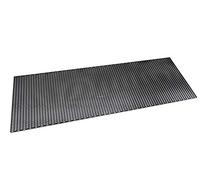 Griglia universale sportiva in plastica ABS, a nido d'ape, colore nero, per paraurti e spoiler, 120x40 cm