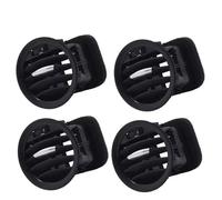 Griglia Ventilazione Condizionata Auto Per Opel Per ADAM Per CORSA D MK3 Per Vauxhall 13417363 2201099 Griglia Di Uscita Della Bocchetta Dell'aria Condizionata(4 pcs Black 2)