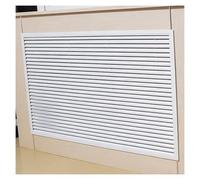 Griglia ventilazione for porta bianca, copertura ventilazione/cappa scarico pannello accesso alluminio 30/50/60cm, coperchio alimentazione rimovibile portatile(600 * 800MM)