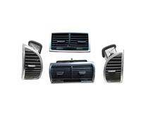Griglia Ventilazione Interna Cruscotto Per Q7 4L 2007-2015 Cruscotto Griglia Di Ventilazione Aria Condizionata Presa D'aria A/C Anteriore Posteriore Laterale(4PCS)