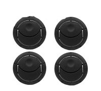 Griglia Ventilazione Per Nissan Per NV400 | 2010-On Argento/Nero Accessori Per Auto Griglia Di Ventilazione Anteriore Per Aria Condizionata(4pc Black)