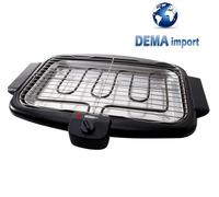 GRIGLIATA ELETTRICO GRILL SUPPORTO DA TAVOLO 2000W NO-FUMO PIANO 47X28