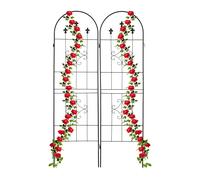 Grigliati per rampicanti in metallo 1,6 kg Nero Grigliati per piante rampicanti