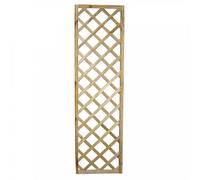 Grigliato in Legno Pannello Pino Impregnato 40 x 180 h cm DecHome