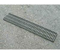 grigliato modulare standard zincato 25x76 canalina per scolo acqua 250x1000