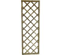 Grigliato rettangolare steccato legno di pino pianta rampicante 60 x 180 cm