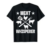 Grigliatura per Barbecue con Sussurro di Carne Maglietta