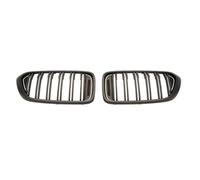 Griglie anteriore dell'auto Compatibile Con BMW Per GT G32 2017 2018 2019 Griglie Anteriori A Doppio Rene Doppia Per Linea Lamelle Per Corsa Griglia Aspirazione Dell'aria Radiatore(Black B)