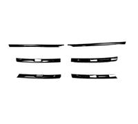 Griglie Anteriore Griglia Centrale Per Paraurti Anteriore Strisce Decorative Adesivi Kit Carrozzeria Accessori Per VW Per Tiguan MK2 2017-2021 Griglia renale Anteriore(Grille Strips)