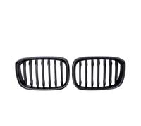 Griglie Anteriore Per BMW 3 4 Per X3 Per X4 Per G01 Per G02 Per G08 2018-2021 Griglia Anteriore A Doppio Rene Auto Linea Singola 1 Listello Paraurti Da Per Corsa(Nero opaco)