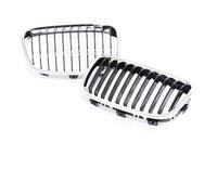 Griglie Anteriore Per BMW Per Serie 1 Per F20 Per F21 Prefacelift 2011-2014 Griglia Racing Griglia A Lamelle Singole Cromata Carbon Performance Griglia Radiatore Anteriore(Chrome Black)