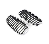 Griglie Anteriore Per BMW Per Serie 3 Per E90 E91 Per LCI Per 328i 335i 2009-2011 Griglia Anteriore A Doppio Rene Cromata Nera Per Auto Griglia Radiatore Anteriore