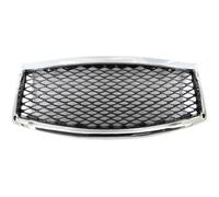 Griglie Anteriore Per Q50 Per Q50S 2014 2015 2016 2017 Griglia Centrale Superiore A Maglie Del Paraurti Anteriore Griglia Radiatore Anteriore(Chrome Black)