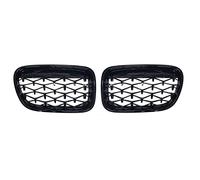 Griglie Anteriori 2PCS Car Front Rene Grill Nero Lucido Ricambio Per BMW X3 F25 2010 2011-2013 Griglie Radiatore Sportive Car Styling Accessori(Nero)