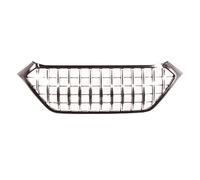 Griglie Anteriori Auto Racing Griglia Griglia Per Hyundai Per Tucson 2015-2018 Maschera Anteriore Copertura Griglie ABS Nero Lucido Argento Paraurti Griglia(Black Silver)