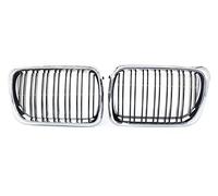 Griglie Anteriori Chrome Telaio Esterno Car Styling Anteriore Rene Griglia Dual Stecca Griglia Per BMW F30 F35 E90 E91 E36 F10 F18 F06 F12 F22 F15 F16(E3697-99)