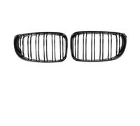 Griglie Anteriori Doppia Linea Per BMW Serie 1 E81 E87 2008-2011 Front Facelift Carbon Look Diamond Star Griglia Cromata Copertura Parti Esterne Accessori Auto