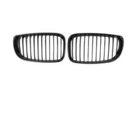 Griglie Anteriori Doppia Linea Per BMW Serie 1 E81 E87 2008-2011 Front Facelift Carbon Look Diamond Star Griglia Cromata Copertura Parti Esterne Accessori Auto