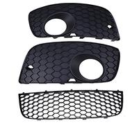 Griglie Anteriori Fendinebbia Paraurti Anteriore Centro Sinistra Destra Griglia Griglie Radiatore Sportive Per VW Per Jetta Per Bora Per Golf Per Mk5 2004-2010