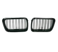 Griglie Anteriori Griglia A Doppio Rene Sportiva ABS Nero Lucido Per Cofano, Linea Doppia Per BMW Serie 3 E36, Per M3 318I 323I 328I 1997 1998 1999 Griglia Auto