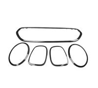 Griglie Anteriori Griglia Cofano Paraurti Superiore Cornice Griglia Copertura Luce Lampada Anteriore E Posteriore Per Mini Per Cooper S F55 F56 F57 2014-2021 Grill Anteriore(Aspetto in fibra di carbon