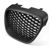 Griglie Anteriori Griglia Paraurti Anteriore A Nido D'ape Per Seat Per Leon 1P MK2 Per Altea 5P Per Toledo MK3 1133007 Radiatore Resistente Al Calore Griglia Auto(Nero opaco)