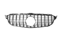 Griglie Anteriori Griglia Paraurti Anteriore Per Benz Per Classe C W205 2015-2018 C180 C200 C250 C300, Griglie Racing Cromate Nere Con Diamanti Griglia Auto(I)