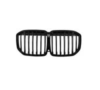 Griglie anteriori Per BMW Per X7 G07 LCI 2023+ ABS Griglia A Doppio Rene Griglie Anteriori Paraurti Accessori Per Auto Griglia radiatore(Glossy Black 1 Line)