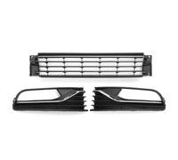 Griglie Anteriori Per VW Per Polo 6R 2014 2015 2016 2017 Griglia Di Copertura Paraurti Anteriore Fendinebbia Set Griglia Centrale 6R0853677A9B9 Grill Anteriore