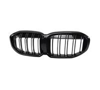 Griglie Anteriori Rene Griglia Anteriore Doppio Rene 51138080490 Per BMW Nuova Serie 1 F40 2019-2022 2023 Kit Griglia Maglie Paraurti Superiore Auto Griglia Paraurti Anteriore(Double Slat Style)