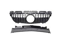 Griglie Anteriori Rene Griglia Paraurti Anteriore Cofano Maglie, Kit Carrozzeria Accessori Per Tuning Per Benz SLK R172 2011-2015 Diamond GT Style Griglia Paraurti Anteriore(GT Black)