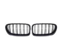 Griglie Anteriori Rene Griglie Racing Superiori 51137203650 Per BMW Serie 5 F10 F11 F18 2010-2017 528i 535i Griglie Paraurti Anteriore Doppia Stecca Griglia Paraurti Anteriore(Double-Carbon Look)