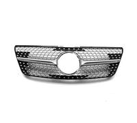 Griglie Anteriori Starry Sky Style Per Mercedes Per Benz Classe ML W164 2009-2011 Griglia Paraurti Anteriore Presa D'aria Griglie Da Corsa Maglia Inferiore Cofano Griglia Paraurti Anteriore(Argento)