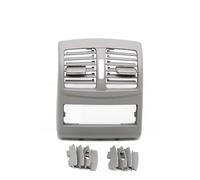 Griglie Aria Auto Per Benz 212 Berlina E200 E260 E300 2009-2012 W212 152mm Posteriore Aria Condizionata AC Griglia Di Sfiato Presa Bocchette In ABS(High End-Gray)