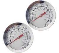 Griglie bimetalliche Termometri Costruzione in Acciaio Antiruggine Temperatura ad alta precisione per gli appassionati di barbecue Termometri per barbecue all'aperto