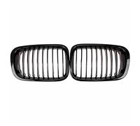 Griglie Cofano Paraurti Anteriore,Tickas 2Pcs Cappuccio Paraurti Anteriore Griglia Rene Sostituzione Griglia Corsa Per Bmw Serie 3 E46 4 Porte 1998-2001