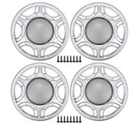 Griglie Copri Altoparlanti per Auto da 6" in Metallo con Viti - 4 Pezzi