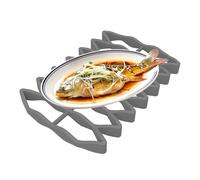Griglie da cucina per uso in forno,Griglia per grigliare il pollo,Inserto per griglia per grigliare in silicone | Piccola griglia di cottura, griglia per friggere, griglia per asciugare e