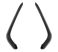 Griglie del radiatore anteriore 2016-2019 per VW per VOLKSWAGEN per Passat B8 Paraurti anteriore Spoiler Labbro Lama Griglia inferiore Fendinebbia Luce Adesivo(Carbon look)