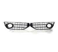 Griglie del radiatore anteriore Auto Fendinebbia Anteriore Griglia Griglia di Copertura Della Lampada Della Nebbia Trim A4 B8 B8.5 per allroad per Quattro per Wagon 2009-2015(Chrome)
