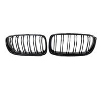 Griglie Di Anteriore Griglia Anteriore A Doppio Rene Con Listello, Per Paraurti Diamantato, Per BMW Serie 3 F30 F31 F35 2011-2019 Accessori Per Auto Griglia Auto(Double Line Black)