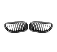 Griglie Di Anteriore Per BMW E63 E64 650i Serie 6 M6 2004 2005 2006 2007 2008 2009 2010 2x Griglia Paraurti Anteriore In Fibra Di Carbonio ABS Car-Styling Anteriore Rene