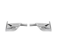 Griglie Di Anteriori Copertura Decorativa Laterale Per Paraurti Anteriore Esterno Auto Per Chevrolet Per Silverado 2019, 2020, 2021, 2022, 2023 E 2024(Cromo)