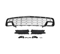 Griglie Di Anteriori Per Chevrolet Per Corvette C7 Griglia Z06 Z51 2014-2019 Griglia Inferiore Aspirazione Dell'aria Anteriore Rete Radiatore(With Camera Glossy Black)