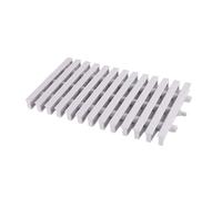 Griglie di Troppo Pieno in plastica Resistente, Ideali per Piscine, con coperture Antiscivolo, Superficie granulare e capacità di carico di 250 kg. Adatte Anche per vialetti, patii e Aree es