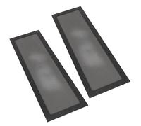 Griglie Filtro Ventola Computer 2 Pezzi 4, 72x14, 17 Pollici, Materiale PVC Resistente, Filtro Antipolvere Ventola Facile da Installare con Telaio Magnetico per Altoparlanti Telaio