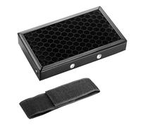Griglie fotografiche professionali Filtro Coperture professionali per modellatura precisa del fascio e migliora le griglie di controllo della luce Coperture Metallo ABS a nido d'ape