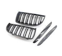 Griglie Griglia anteriore a doppio ponte, colore nero lucido, per E90 E91 05-08