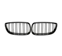Griglie griglia anteriore doppio ponte nero lucido per E92 E93 2006-2009